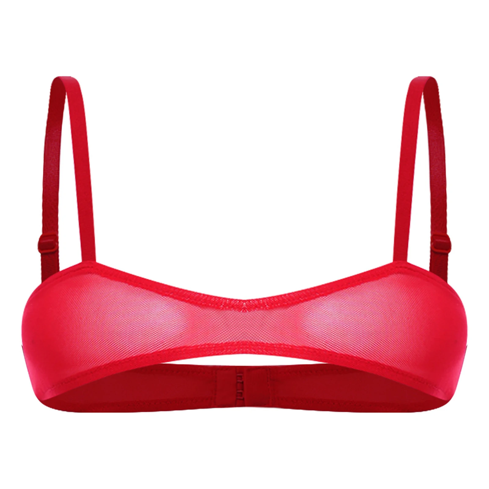 Sexy Womens Sheer Mesh Bralett - Sheer Mesh Bra 评论和价格