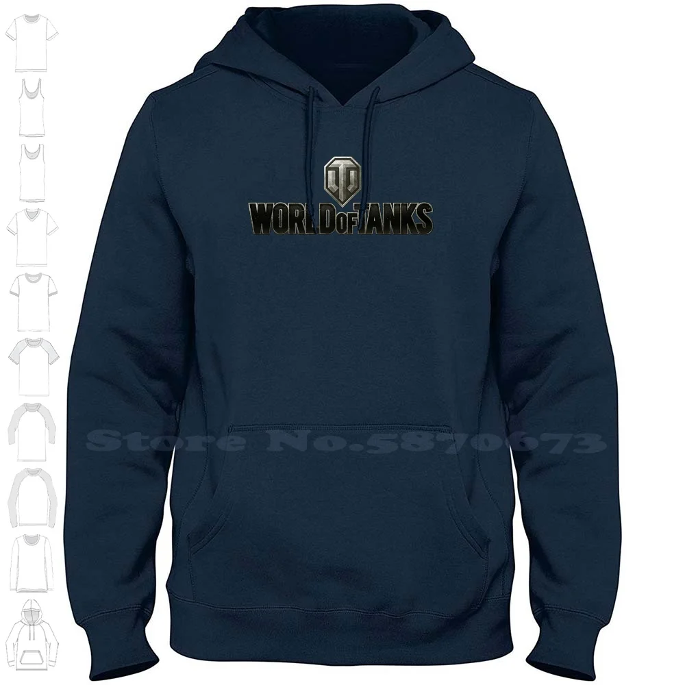 

Одежда унисекс с логотипом World of Tanks, Свитшот из 100% хлопка, толстовка с рисунком