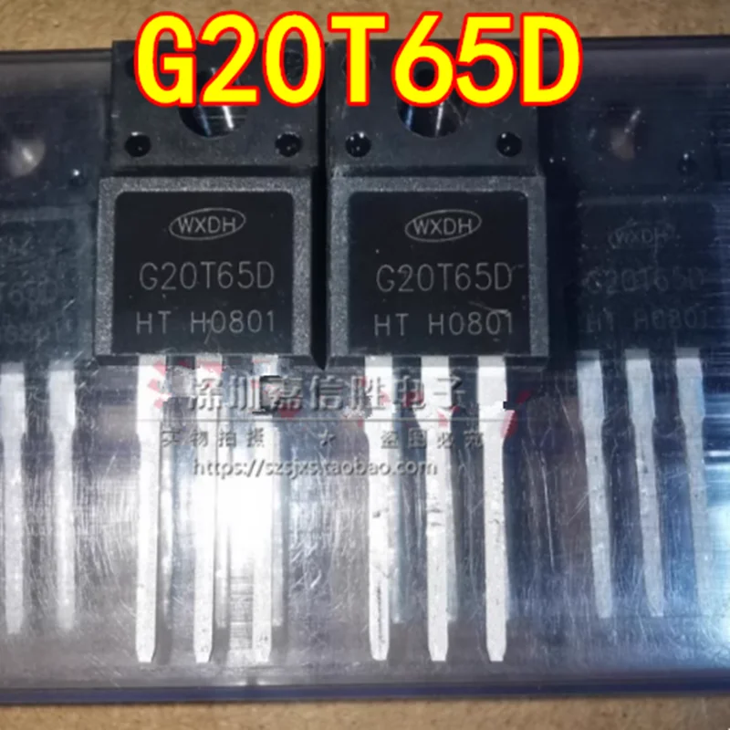 

10 шт. G20T65D 650V20A 20N65 TO-220F Новый полевой транзистор с МОП-эффектом