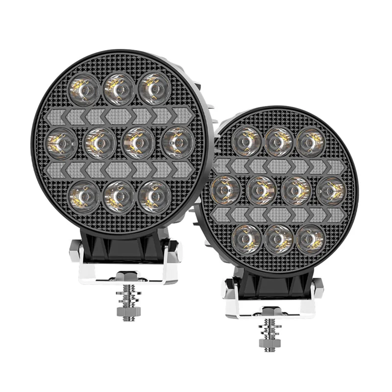 

A51K-Round 4 Inch Car LED Work Lights Day Running Lights For Truck ATV UTV SUV Motorcycle Cart Trailer Boat