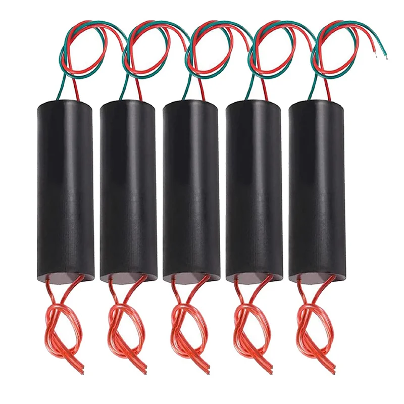 5 pces gerador de alta tensão dc 6-12v a 1000kv boost step-up inversor arco gerador de pulso módulo de potência