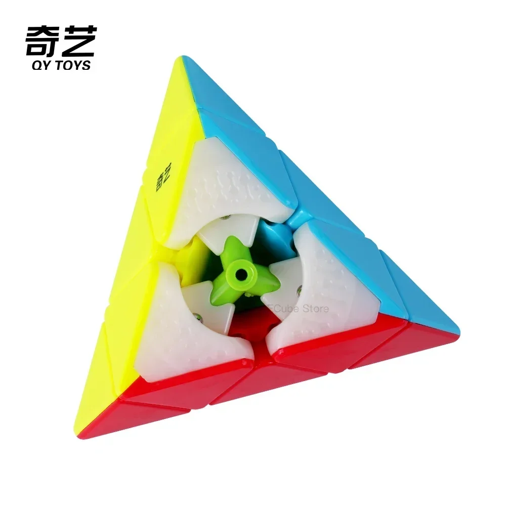 [ECube] QiYi QiMing S3 Pyraminx zaktualizowana magiczna kostka profesjonalna Cubo Magico Puzzle zabawka dla dzieci prezent puzzle dla dzieci