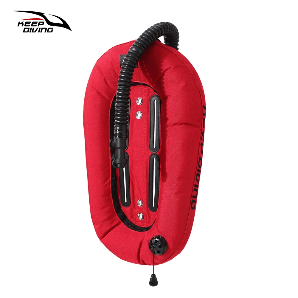 30LBS Scuba Diving BCD Donut Wing Single Tank Tech Dive Cylinder Auftriebskompensator Sicherheitsausrüstung – Detail 4