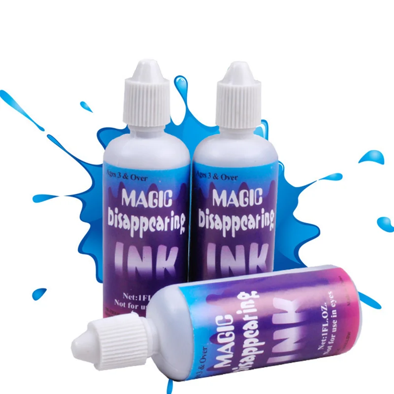 The ink that disappears from the new and peculiar prank, entertaining prank friends, and disappearing after spraying it for