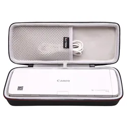 LTGEM EVA Hard Case for Canon Image FORMULA R10 Portable Document Scanner - Protective Carrying Storage Bag