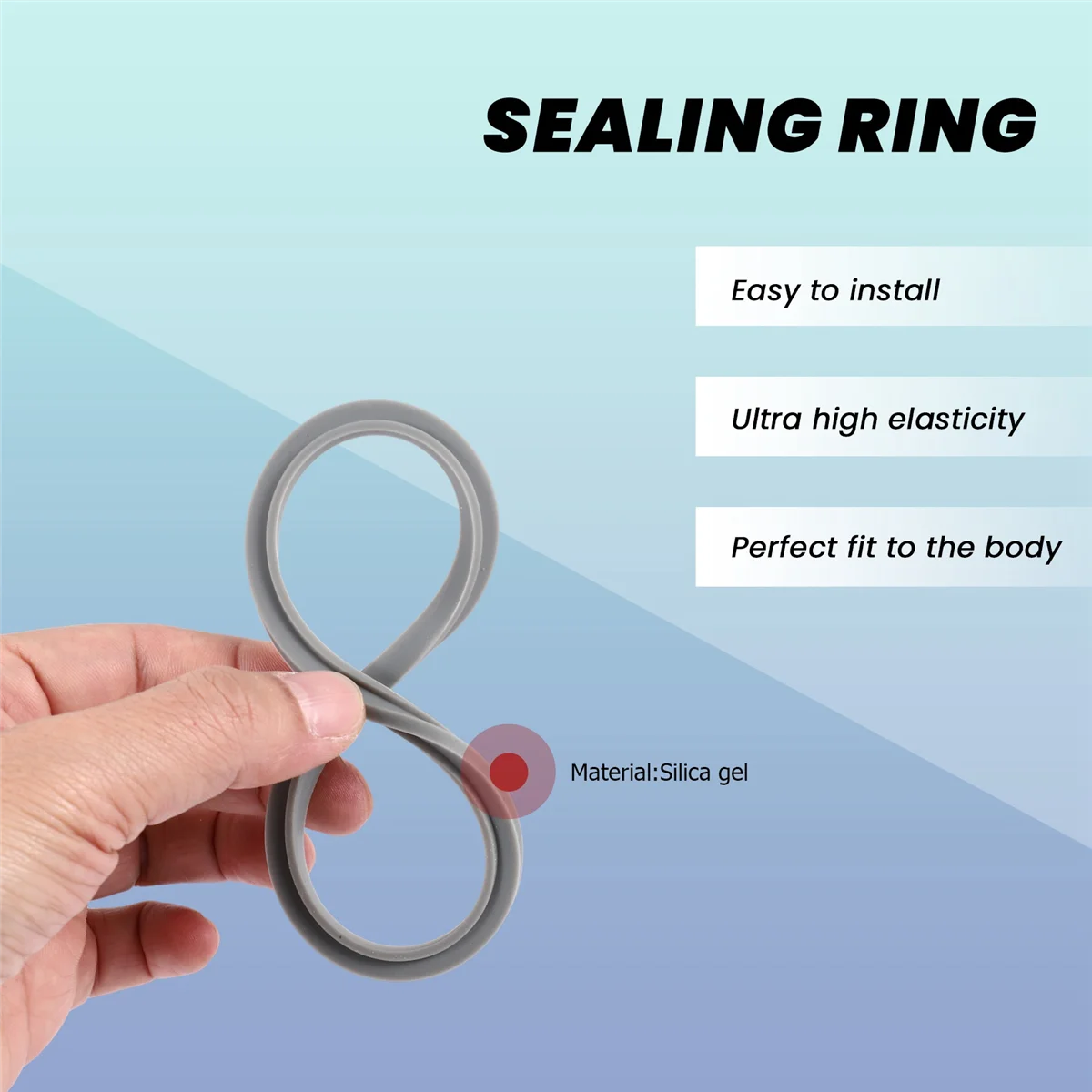 High-end Replacement Gasket with Lip for Nutribullet Blender Part, 2 Pack Speed Blender Compatible Part