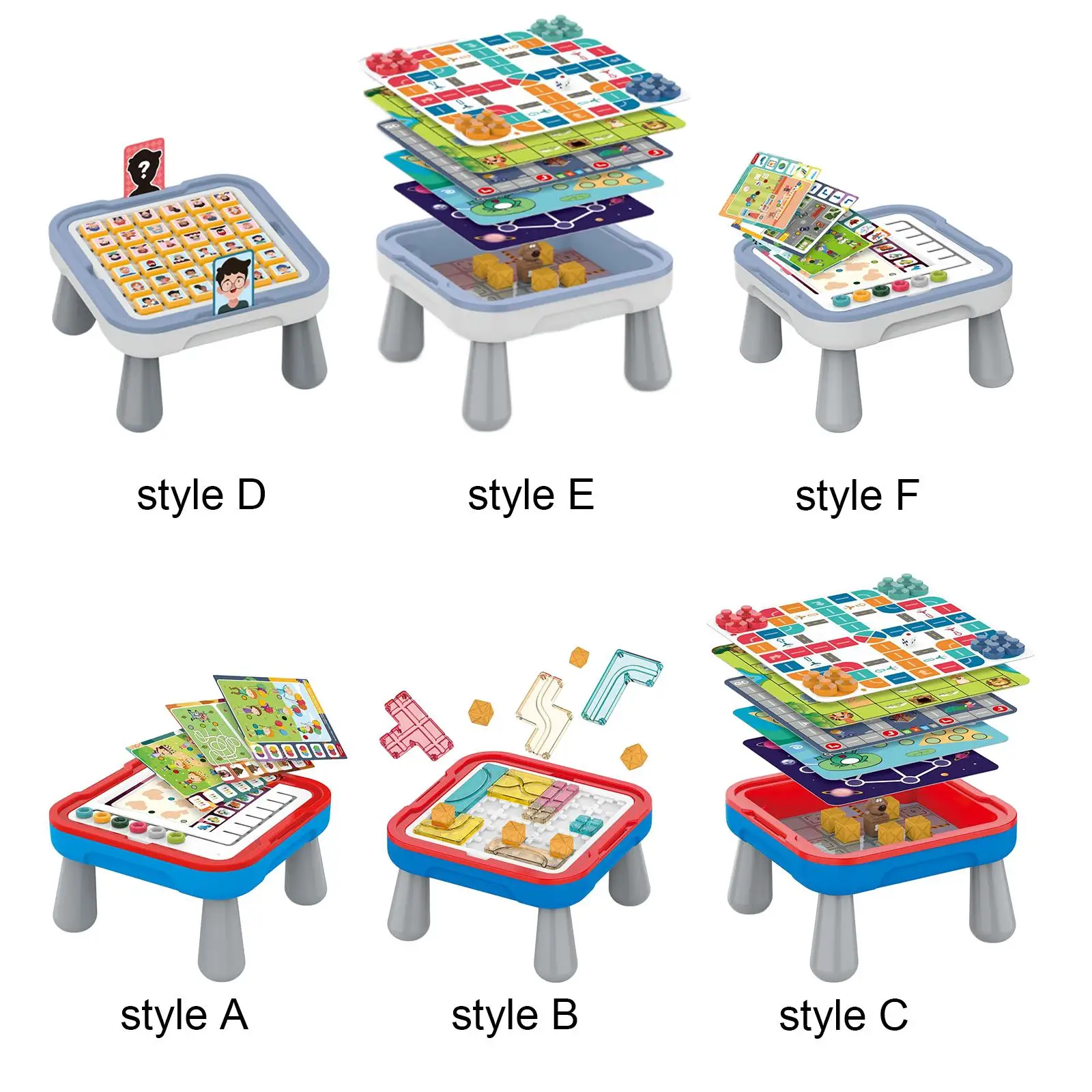 

Brain Teaser Toys 2 in 1 Board Games and Puzzles for Leisure Family Birthday