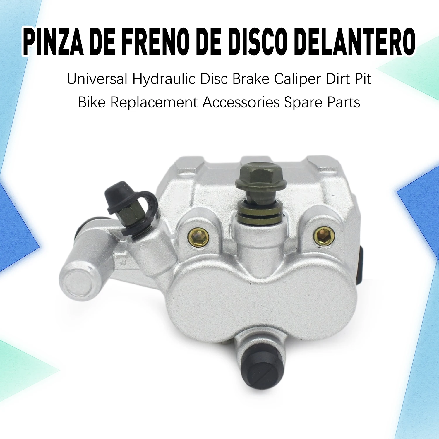 Motorcycle Spare Parts Disc Brake Caliper Dirt Pit Front Disc Brake Caliper Universal Hydraulic Replacement Accessories