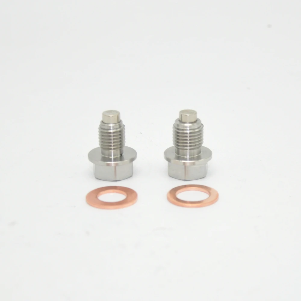 Stainless Steel Engine Oil Drain Plug Screw with Seal Ring M12X1.5,M12 x 1.75,M12x1.25,M14 x 1.5,14 x 1.25