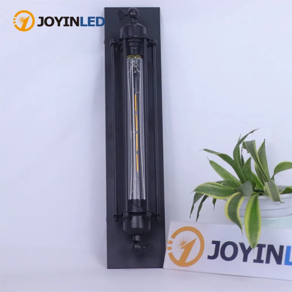 JOYINLED Retro Industrielle Eisen-Wandleuchte für Flur, Treppenhaus, Restaurant, Schlafzimmer, Nachttisch, Heimdekoration, Innen-LED-Beleuchtung – Detail 6