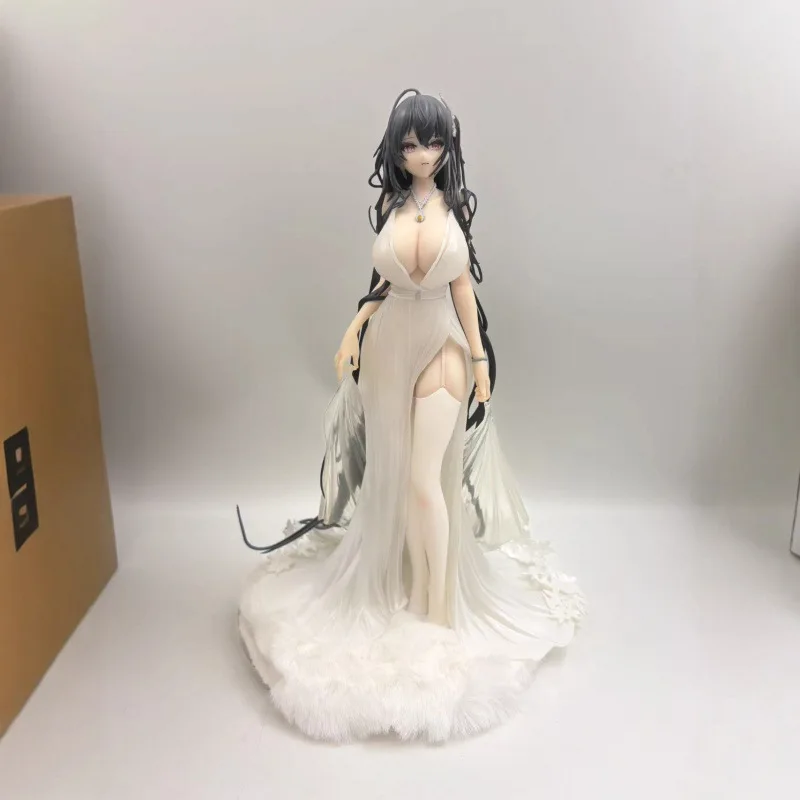 Azur Lane Taihou Wedding Dress Anime Beautiful Girl Figure Pvc Statue Desktop Decoration For Adult Collectors Hobby Display