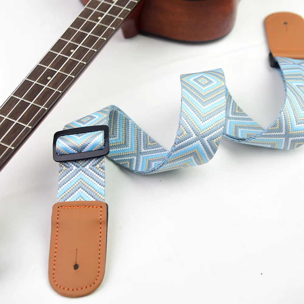 Ukulele Strap Woven Thickened Children's Crossbody Ukulele Strap Special Shoulder Strap for Ukulele
