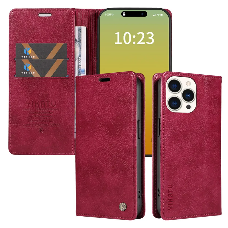 Wallet Magnetic Flip Leather Case For Motorola MOTO G14 4G G32 G54 G84 5G G 14 54 84 MotoG14 Shockproof Phone Stand Cover Capa