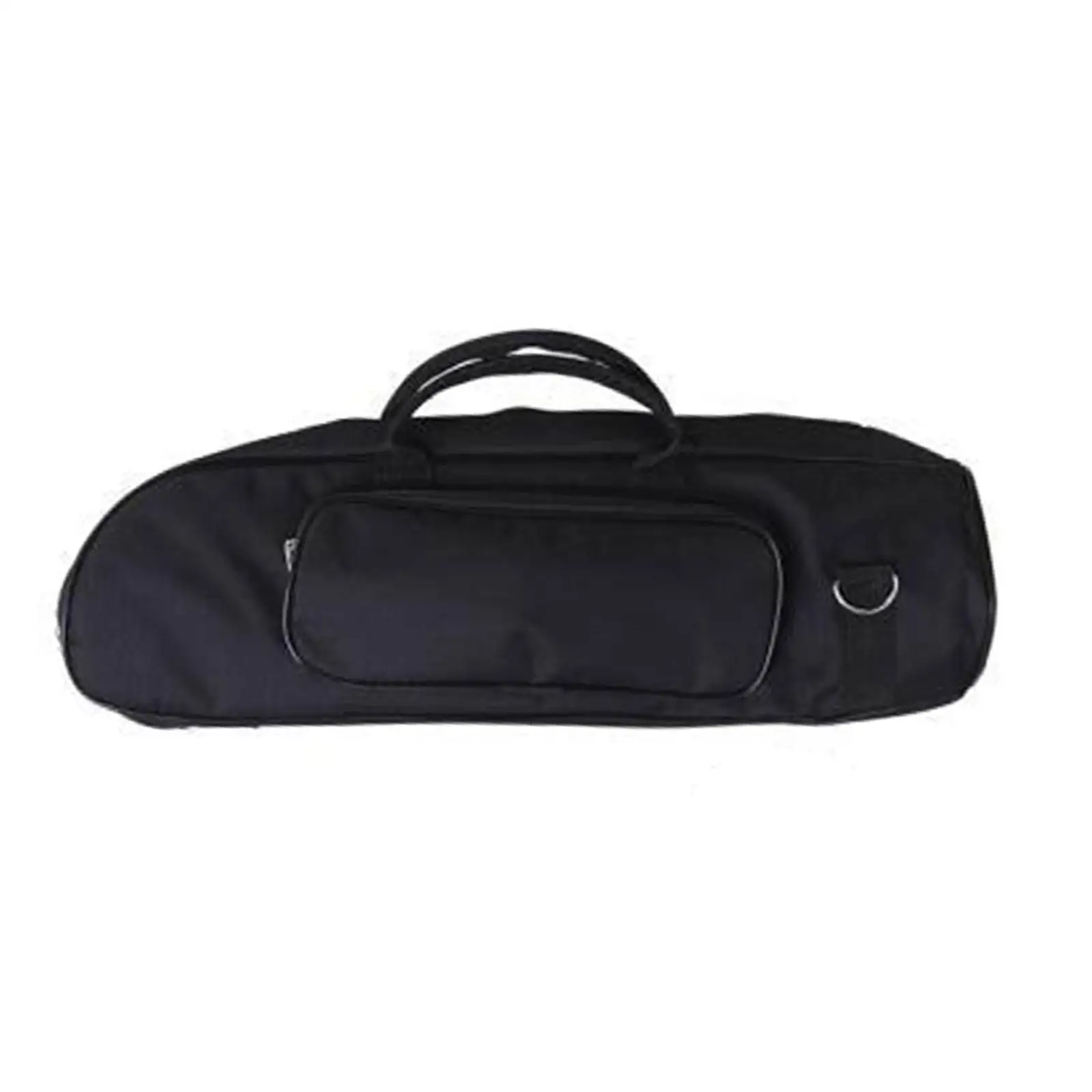 

Trumpet Gig Bag 23.62'' with Pockets Zipper Mouthpiece Carry Handle Music Instrument Bag for Stage Travel Practical Band Concert