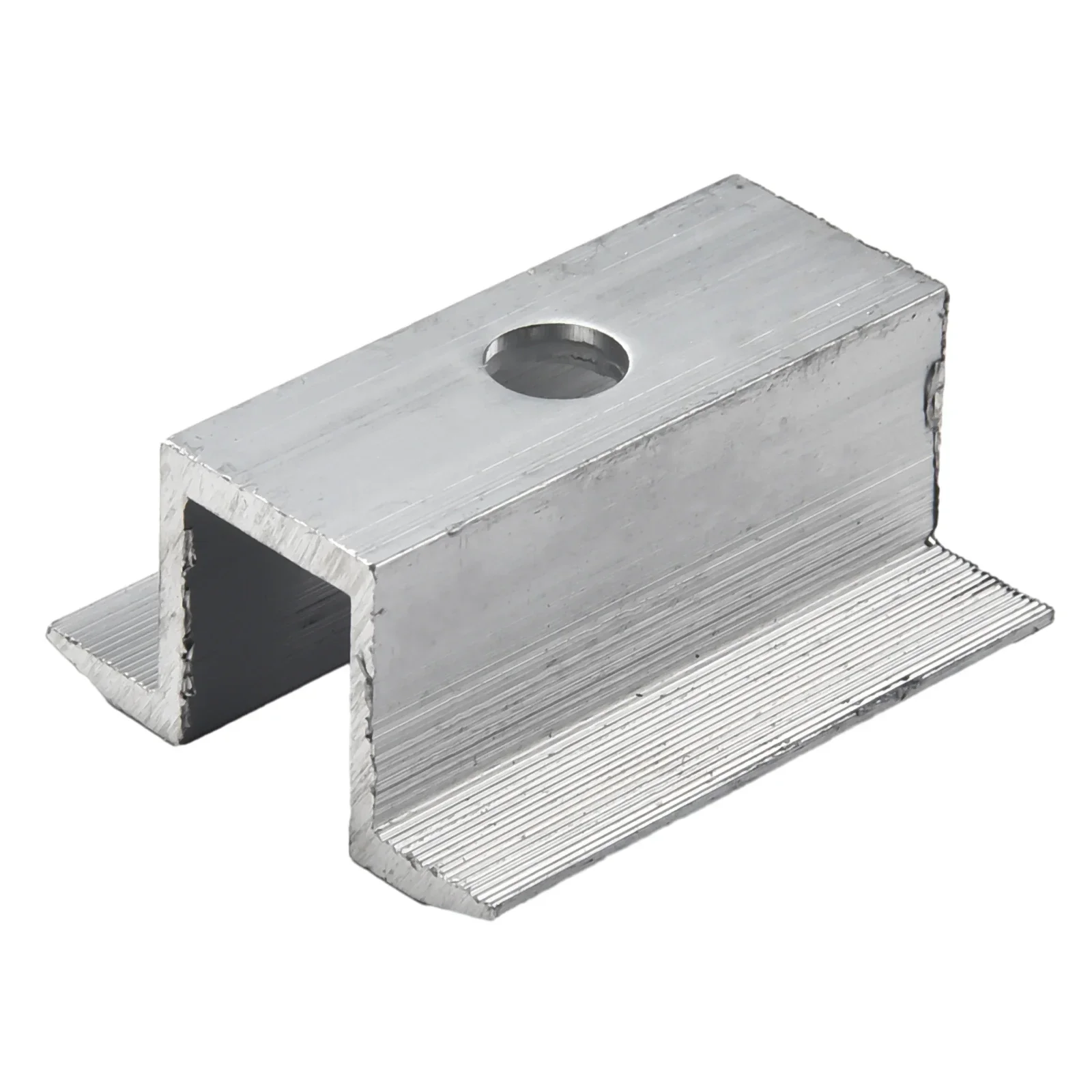10pcs Solar Middle Clamp PV Aluminum Alloy Solar Panel Solar Photovoltaic Bracket For Most Frame Modules Accessories /25 - 50mm