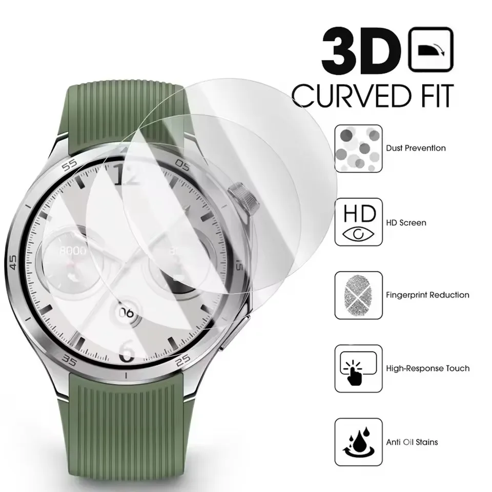 3-5Pcs Screen Protector For OnePlus Watch 3 Tempered Glass Anti-Scratch Protection Glass Film Protector Accessories
