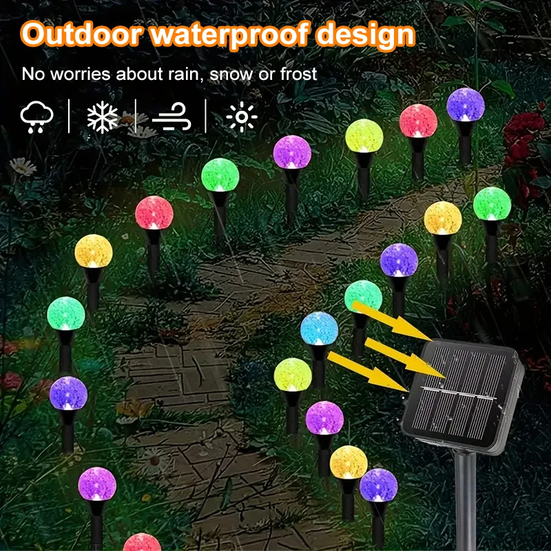 30 LED Solar Bubble Ball Strin - Outdoor Power Outlet Solar recensie en prijs