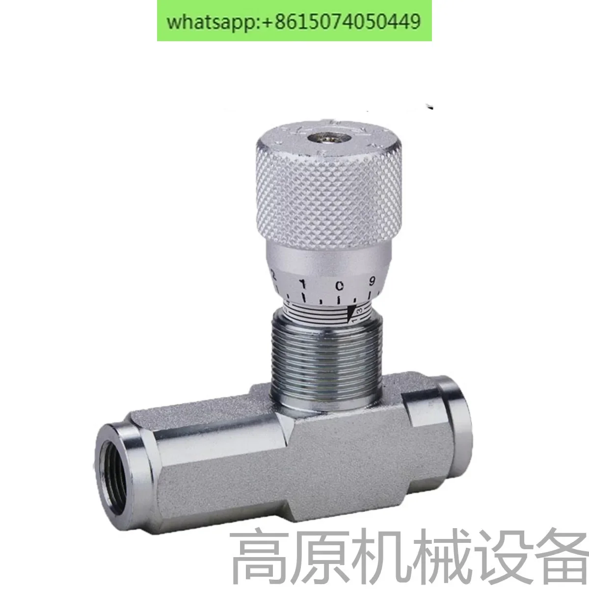 Precision flow control valve, throttle valve, one-way throttle valve STU-G3/8 STU-G1/2 STU-G3/4