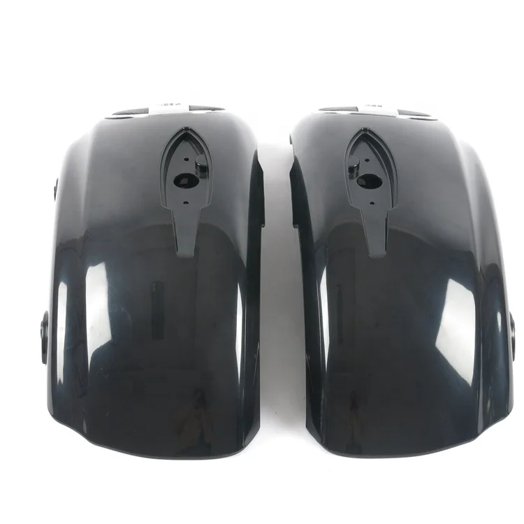 ABS Plastic Saddle Bag Lid For Indian Polaris Chieftain Roadmaster Saddlebag Audio Lids