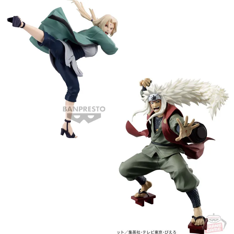 In Stock Original Bandai Banpresto Bfc Naruto World War Jiraiya Junior Naruto Tsunade Kakashi Rock Lee Action Figure Model Toy 2