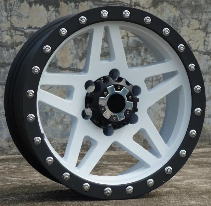 17 Inch 17x7.5 6x139.7 ET -15 Off-Road Wheel Hub Alloy Rims