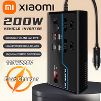 Xiaomi Vehicle Inverter G9 Converter 12V / 24V to 110V/220V Type-c Fast Charger Socket Cigarette Lighter Auto Parts  Electrical