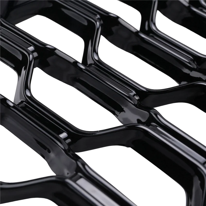 

Black Car Front Insert Mesh Grille Decoration Cover Front Radiator Inlet Grill Trim For Jeep Cherokee 2019 2020 2021