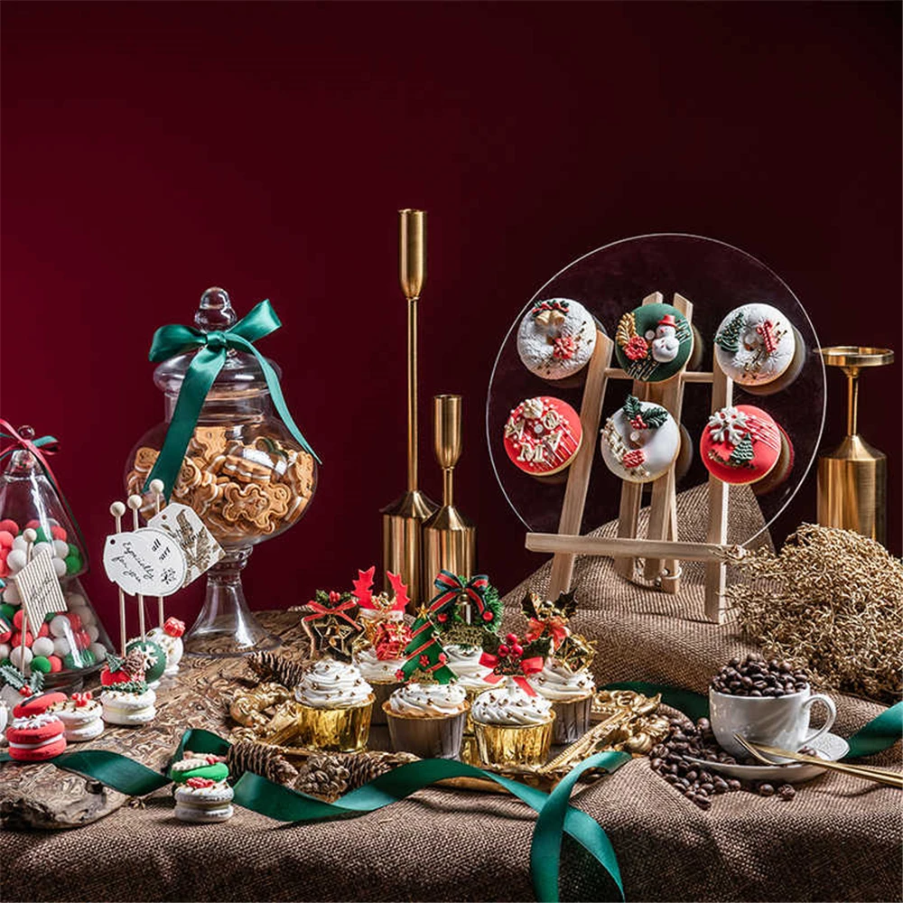 

fake decorated cakes model realistic simulation food bay kids children christmas party favors gifts artificial doughnut cupcake