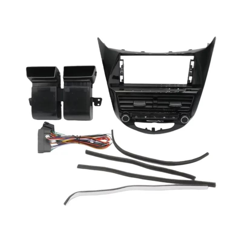 12.3 Inch Car Radio Fascia Frame For Hyundai Verna I25 Accent 2010-2016 Dashboard Panel Screen Mount Installation Kit
