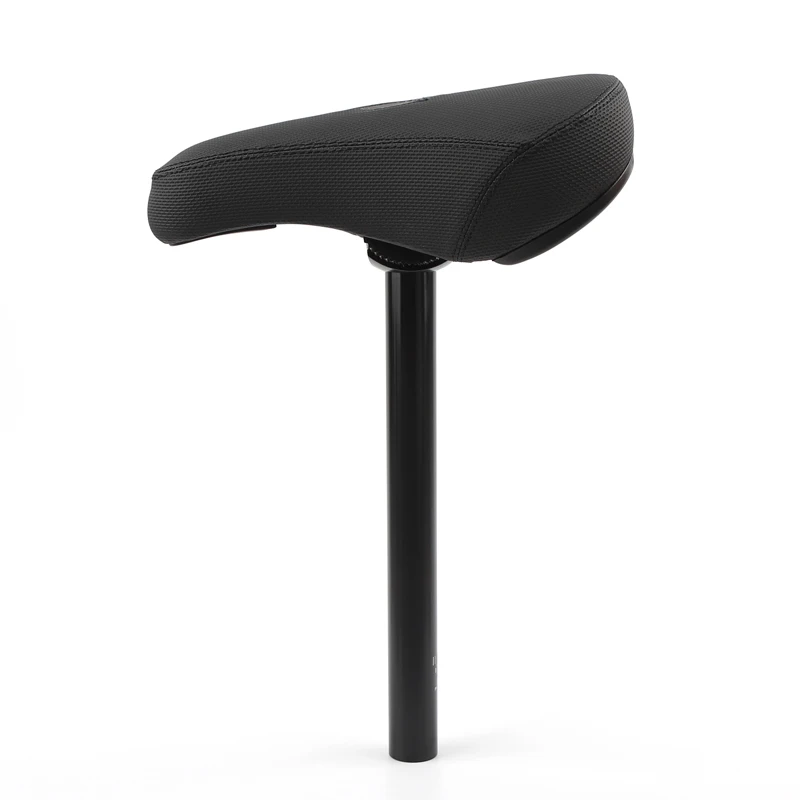 POLSO BS01 BMX Saddle with Seat Post BMX Bike Seat Pivotal Middle Hole Dirt Jump BMX Bike Seat