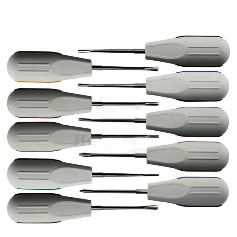 10Pcs Set Stainless Steel Tooth Extraction Tool, Can High Temperature Sterilization . Specialized for Lab Technicians S
