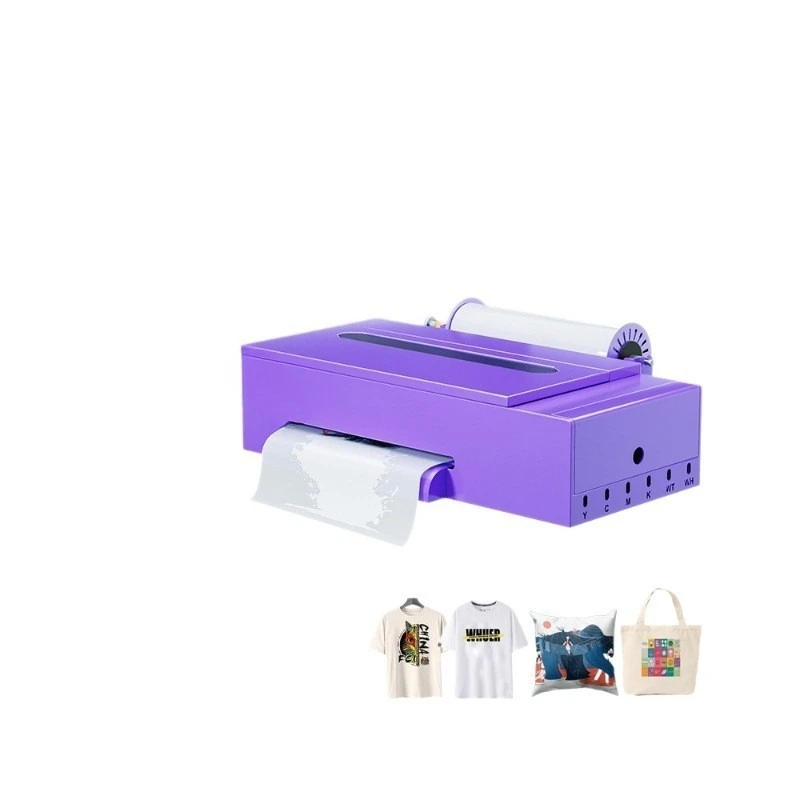 T-shirt printing without plug automatic pure cotton thermal heat transfer printing