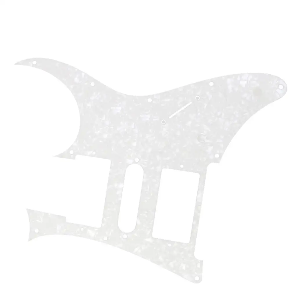 

Трехслойная защитная пластина для гитары (пикгард) белого перламутрового цвета для Ibanez RG 350 DX, аксессуар для классической гитары