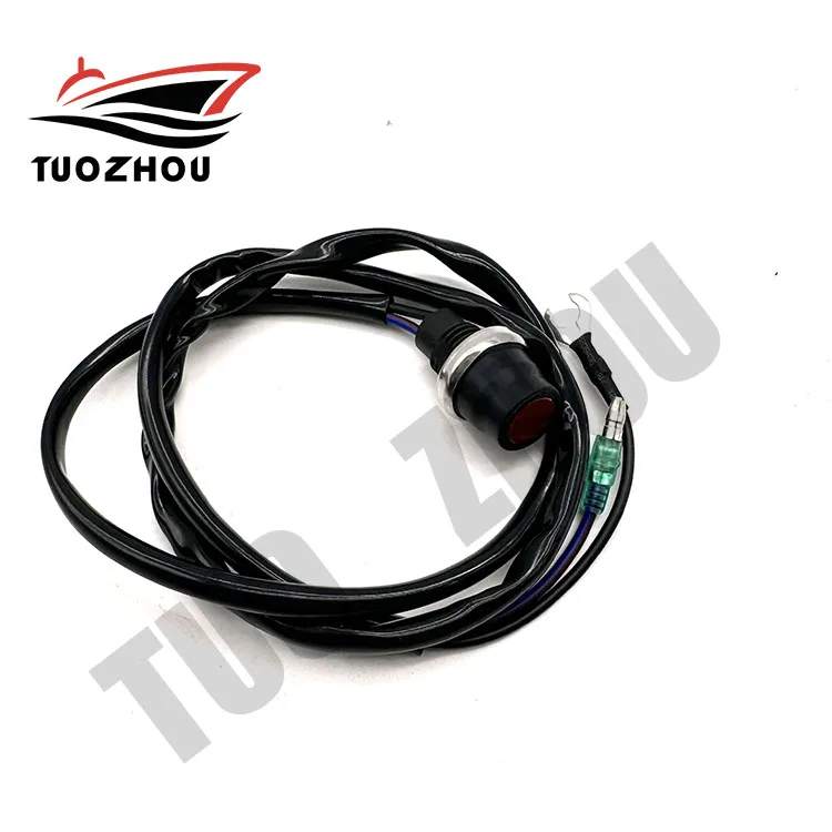 For Suzuki Outboard Engine Safety Stop Switch 37800-93954 ,Length 32.9in Made in Taiwan