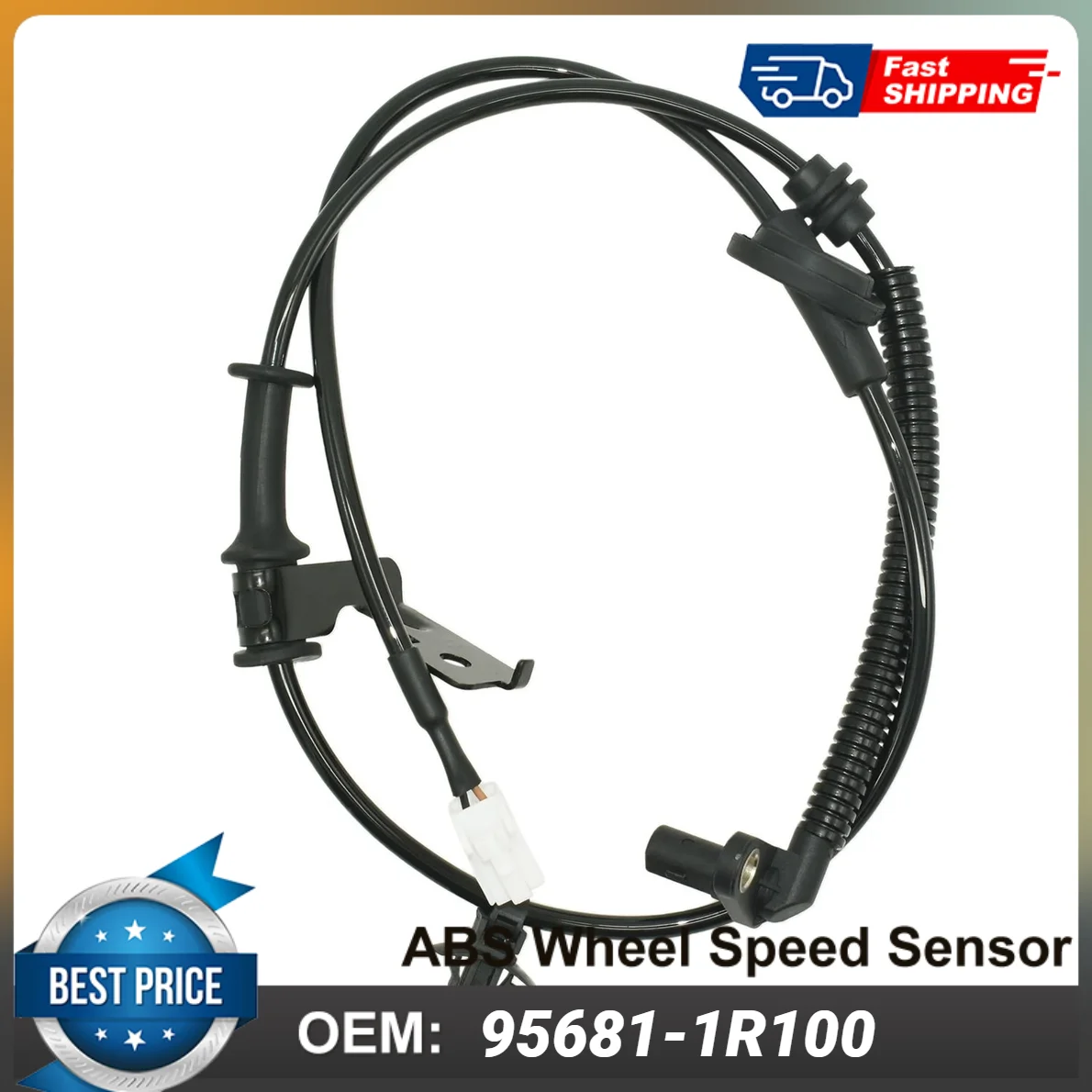 1PCS Rear RH ABS Wheel Speed Sensor 95681-1R100 for HYUNDAI 2011-2017 Accent Solaris 956811R100 95681 1R100 Car Accessries