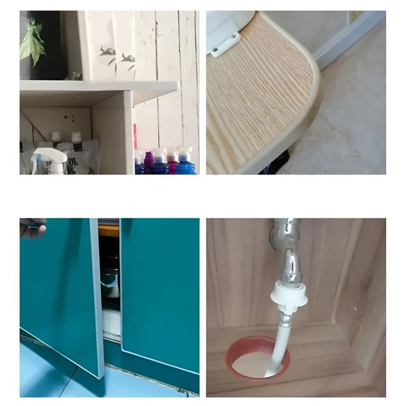AB33-Flexible And Durable 5 Meter Plastic Corner Protective For Furniture For Edge, Ideal For Homes With Kids And Pets