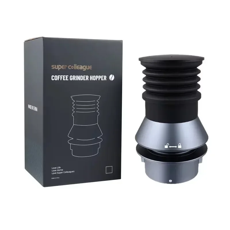 

Single Dose Hopper Coffee Grinder, Bean Blow, Clean Up, Remaining Powder, Coffee Powder for Breville 870, BES875, BES878, BES880