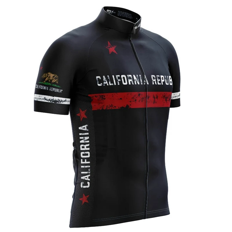 Cycling Jersey Pro Team Summer Breathable Short Sleeve Bike Shirt Aerodynamic Print Bicycle Wear Lightweight  Gear