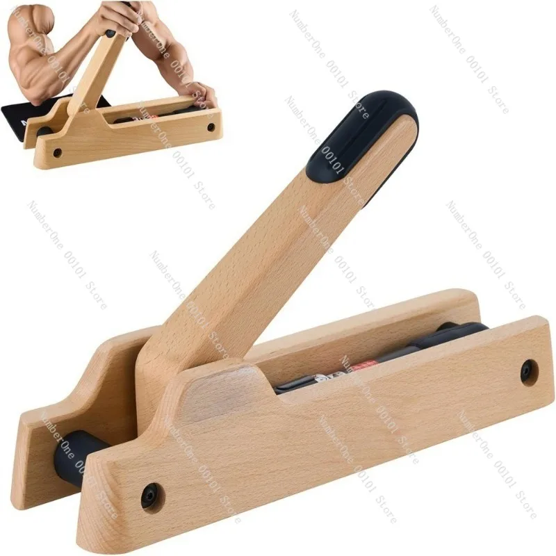 

Wooden Arm Wrestling Trainer | Biceps and Grip Training Equipment