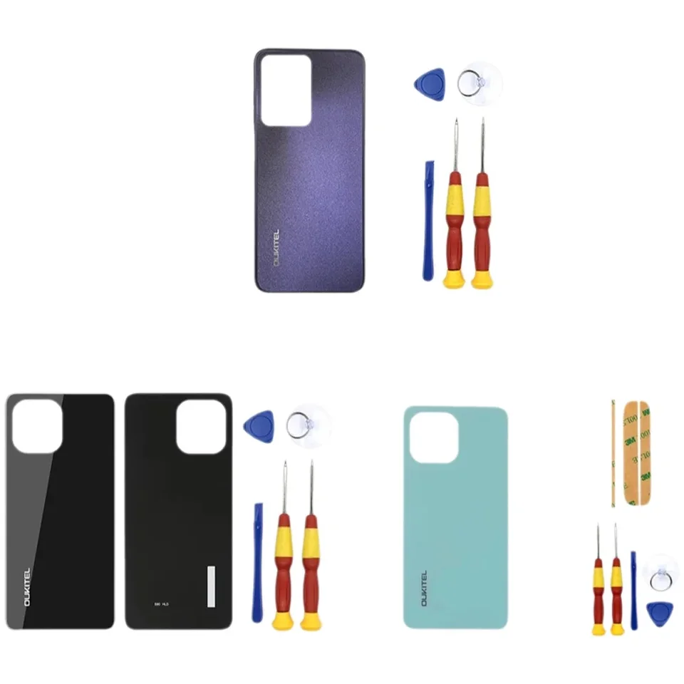Back Cover panel For Oukitel C32 C21 Pro Mobile phone Battery back