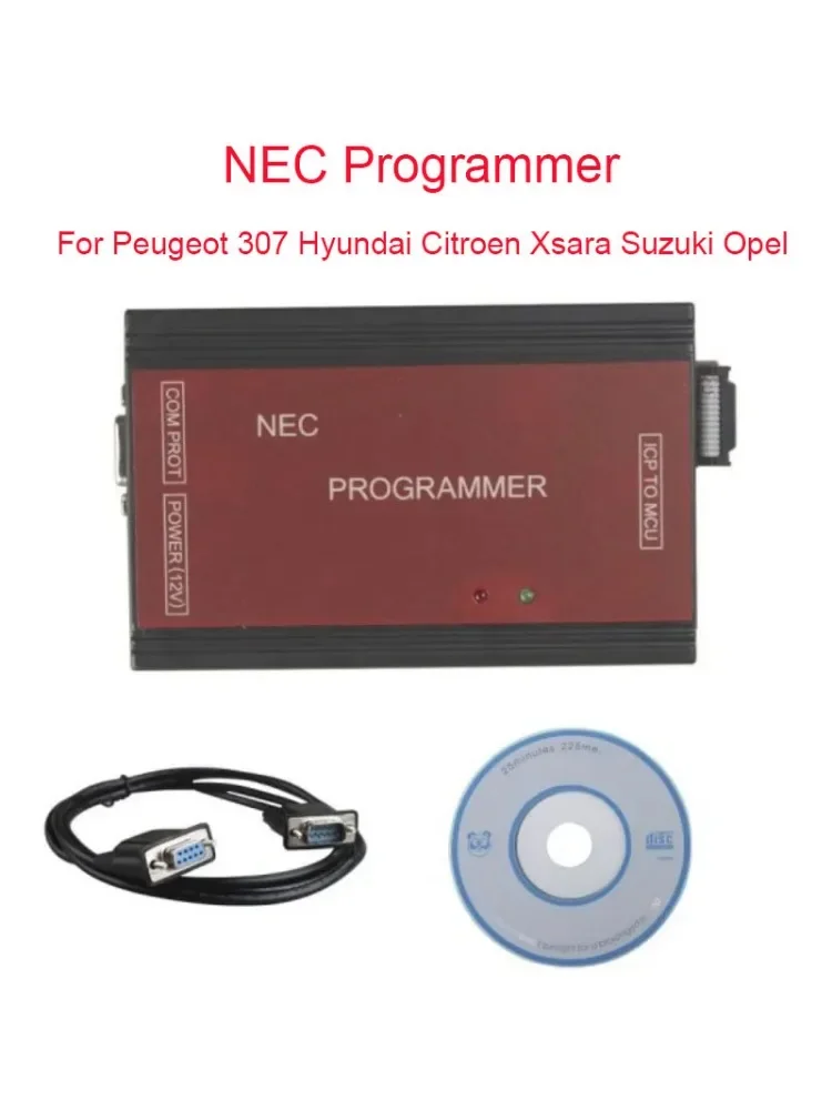 A+ NEC Programmer Dash Programmer ECU Flasher for NEC MCU Correct O-dometer For Peugeot 307 Hyundai Citroen Xsara Suzuki Opel