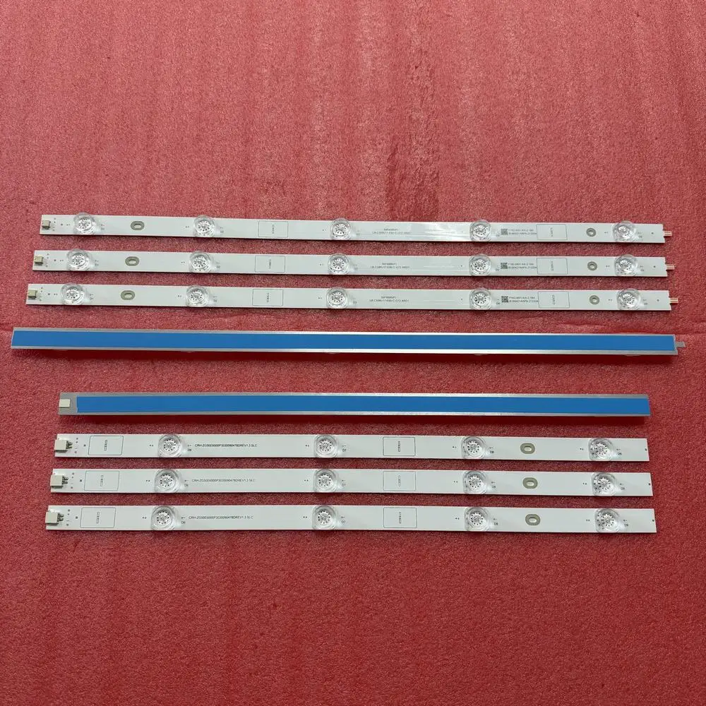 4pcs/set LED Backlight Strip set For 9LED JVC LT-50KB585 CRH-ZG50E6000P3030090478D