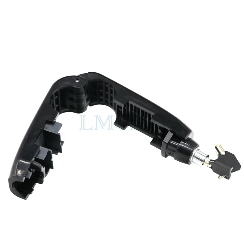 Lmodri Universal Motor Kunci Skuter Stang Safety Lock Brake Throttle Grip Anti Pencurian Perlindungan Keamanan Kunci