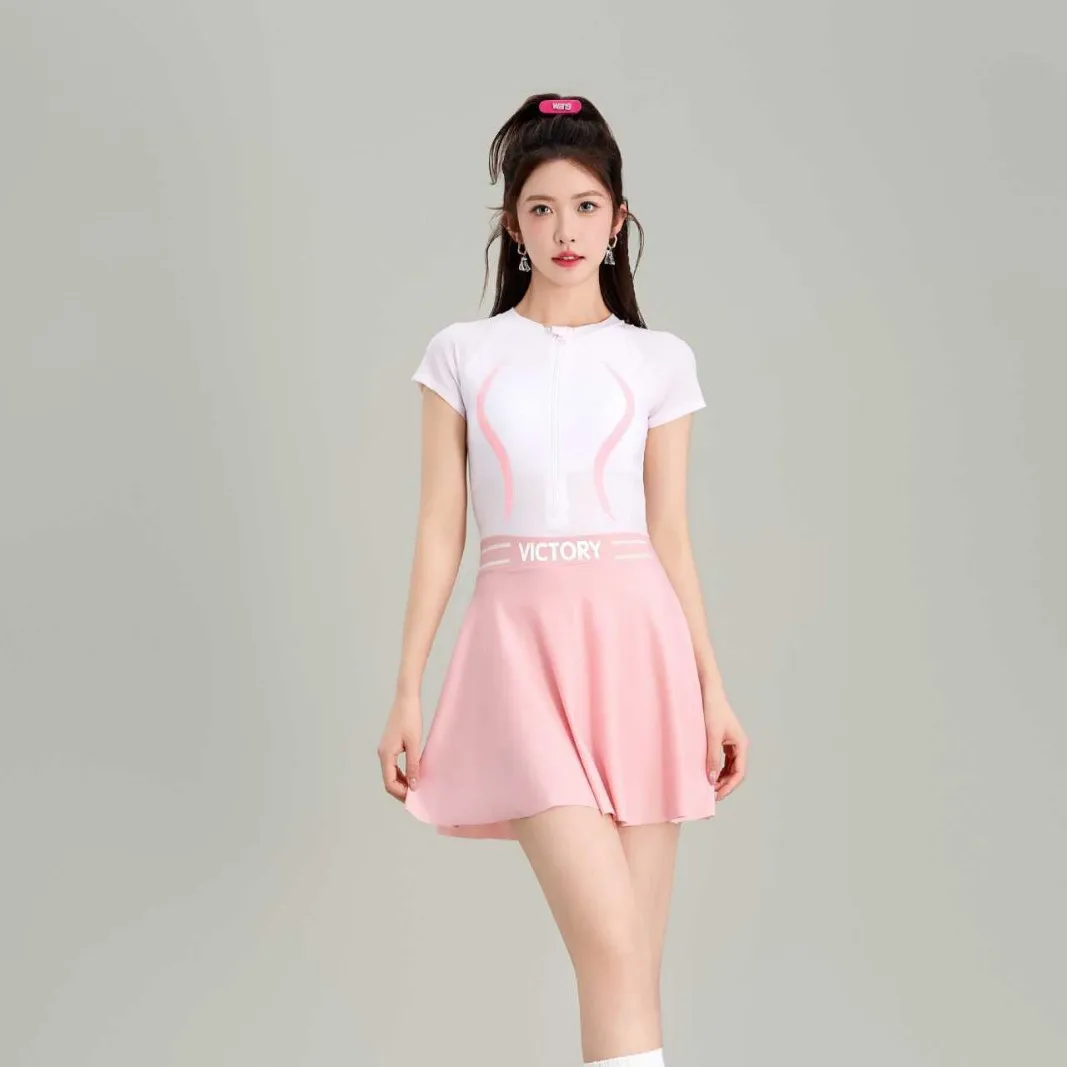 New Split Swimsuit for Women with A Conservative and Slimming Style Soaking in Hot Springs for Vacation, Flat Leg Pants Swimsuit