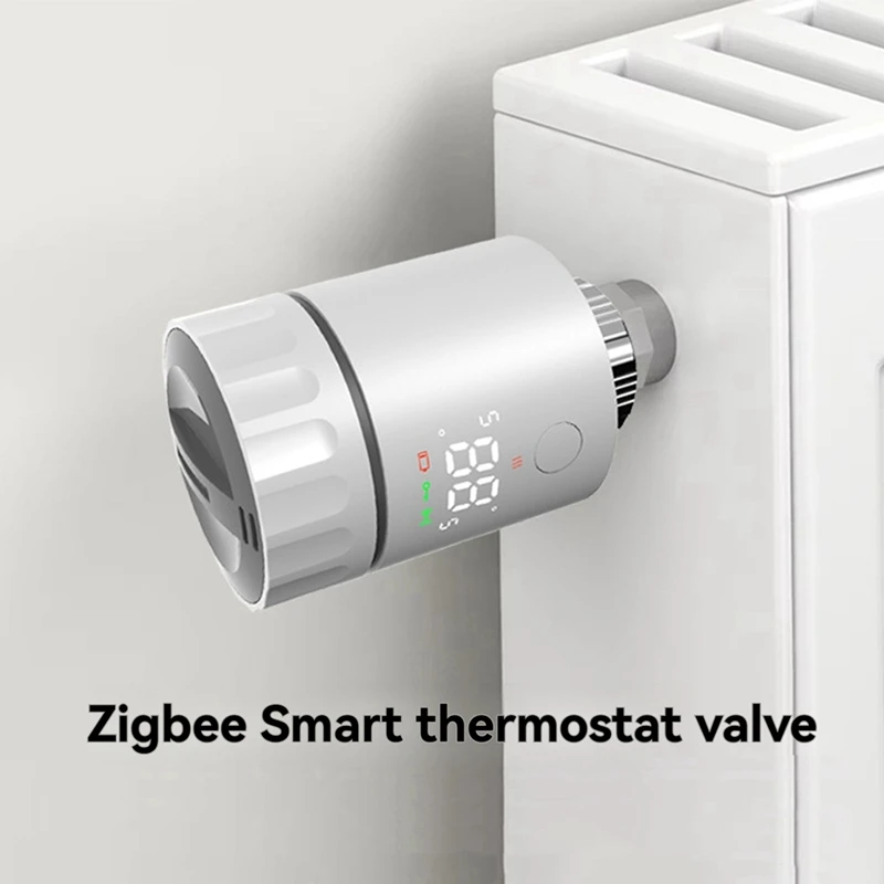 Tuya Wifi Smart Thermostat TRV Thermostatic Radiator Valve Actuator Smart Home Temperature Control Valve