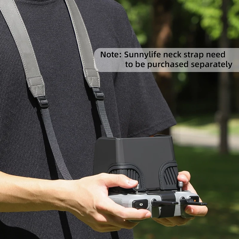 مظلة سيليكون صغيرة مع شاشة ، جهاز تحكم عن بعد ، متعددة الوظائف ، إكسسوارات محمولة ، غطاء رأس هوائي 3 ، DJI RC 2