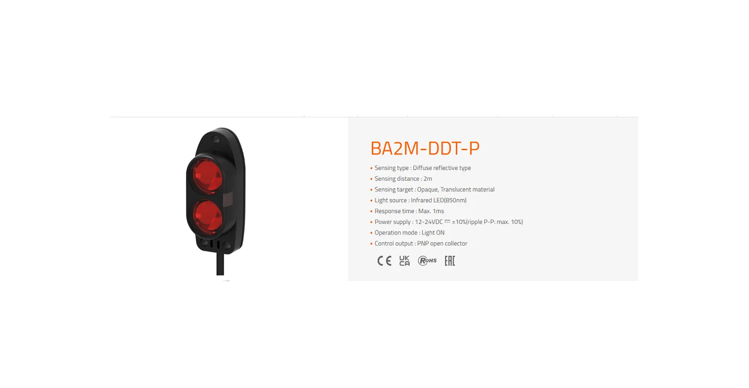 Autêntico Autonics AUTONICS Power Off Switch, BA2M-DDT, BA2M-DDT-P, Autêntico