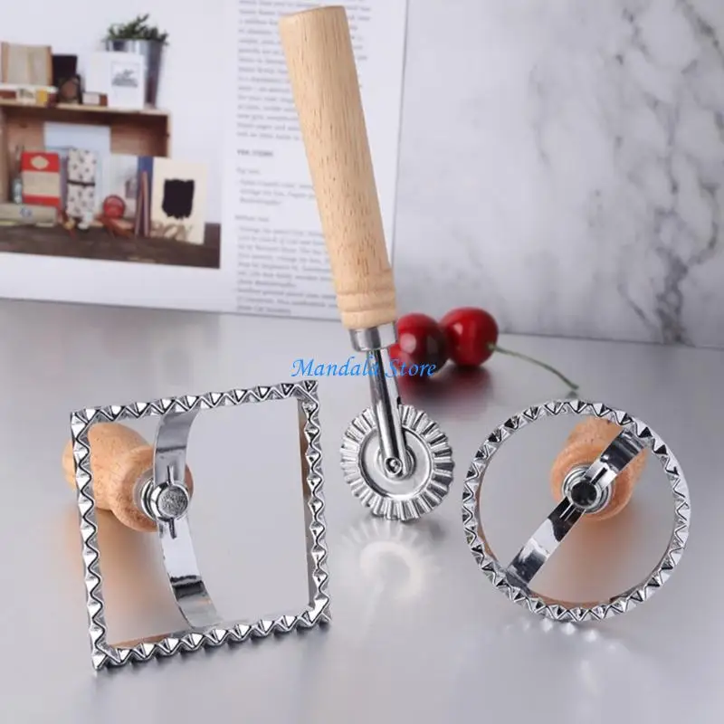 

U2JC Dumpling Ravioli Maker Press Pastas Maker Mold Dough Stamp Cutter Pastry Pie Making Tool Ravioli Stamp Maker Cutter