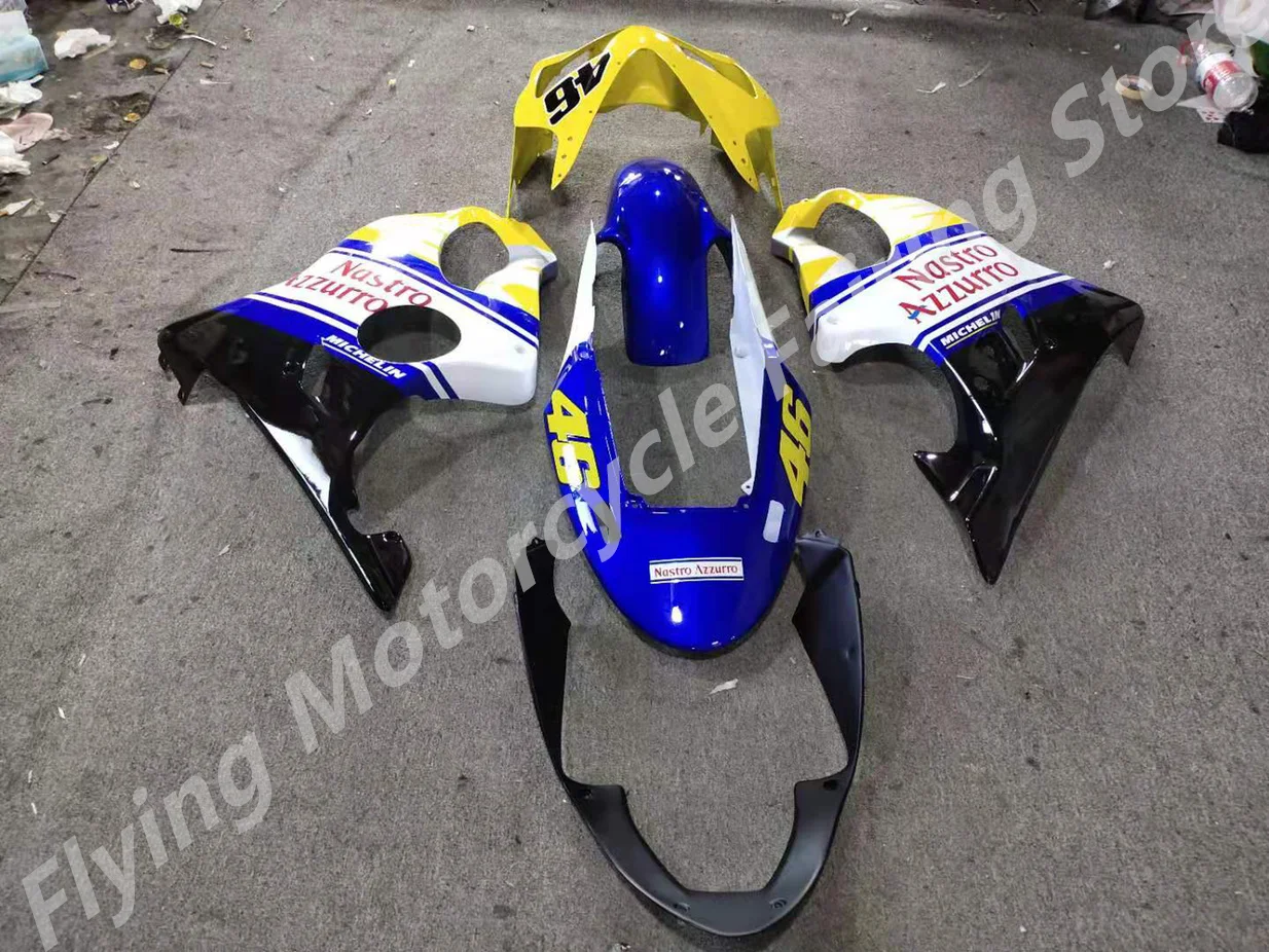 Injection Fairings CBR 600 F4i blue yellow white 04 05 06 07 Fairing Bodywork Kit for Honda CBR 600 F4i 2004 2005 2006 2007