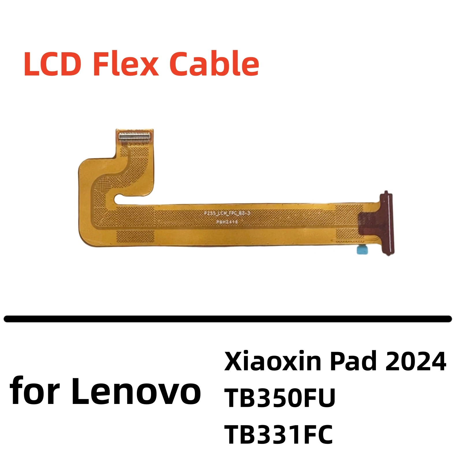 لينوفو Xiaoxin الوسادة 2024 TB331 TB331FC USB شحن ميناء شاشة LCD عرض اللوحة الأم اللوحة الرئيسية السلطة على قبالة الكابلات المرنة
